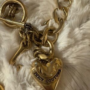 Juicy Couture Gold Heart Necklace